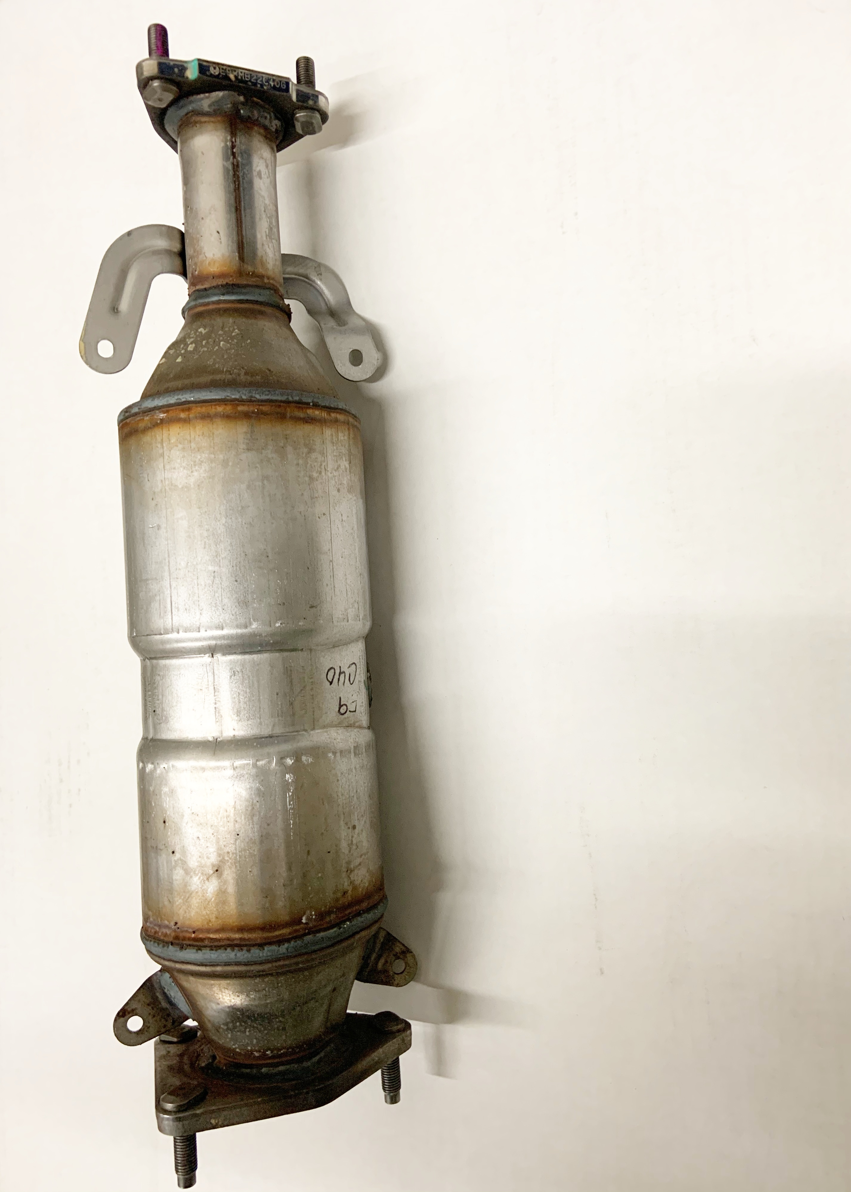 What material is the catalytic converter made of?
